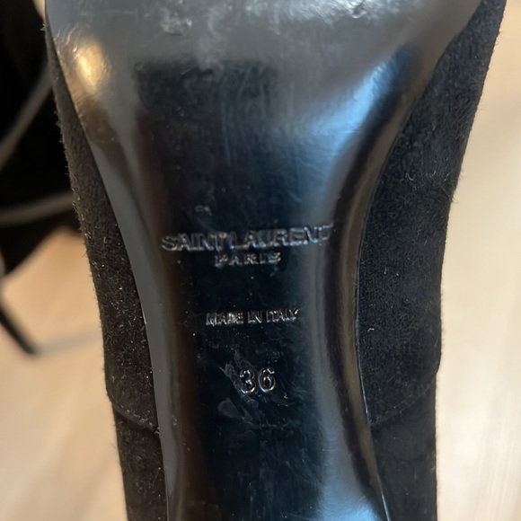 Saint Laurent black high heel booties - Picture 6 of 6